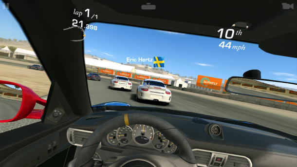 Sony Xperia X Performance Real Racing 3