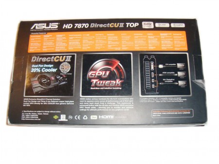 ASUS HD 7870 DirectCUII TOP 2GB DDR5 opakowanie