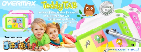 TeddyTab - tablet dla dzieci w wieku 3-5 lat