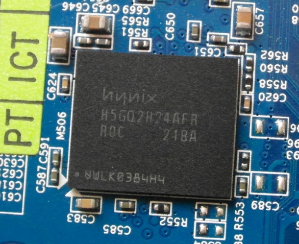 Gigabyte GTX 660 Ti OC pamięci RAM Hynix