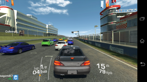 Real Racing 3 Sony Xpeira Z1 Honami