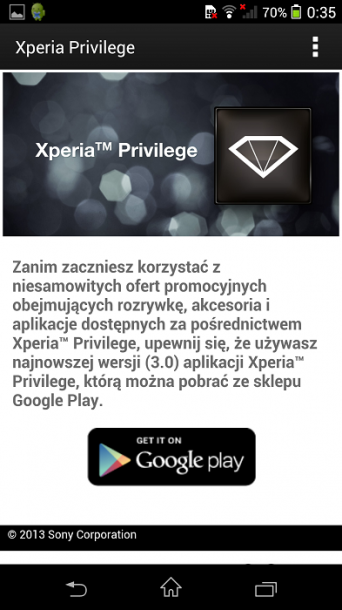 Sony Xperia Z1 Xperia Privilerge