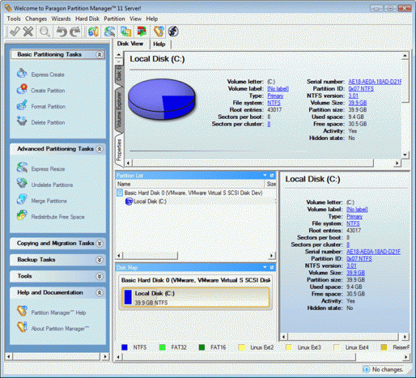 paragon partition manager serial