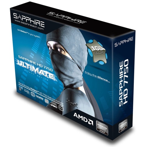 Sapphire HD7750 Ultimate opakowanie