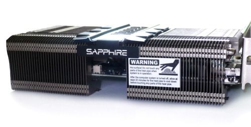 Sapphire HD7750 Ultimate chłodzenie
