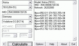 World Unlock Codes Calculator