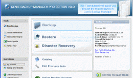 genie backup manager
