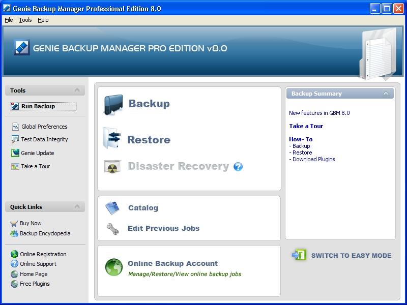 Genie backup manager professional 8 0 278 448