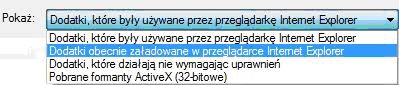Dodatki Internet Explorer, formanty Active X