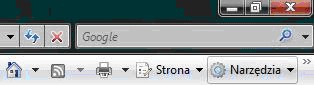 pasek narzędzi programu Internet Explorer Internet Eksplorer narzędzia, pasek narzędzi, Internet Explorer