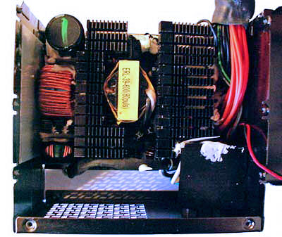 PSU Srodek Recenzja Silver Power 600Wat zasilacz