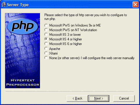 Instalacja PHP, własny serwer, serwer PHP, serwer WWW