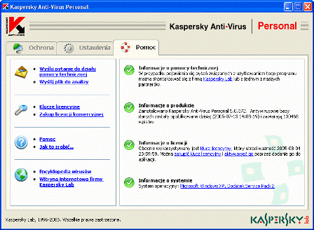kaspersky1 Kaspersky Anti Virus Personal recenzja Kaspersky Anti-Virus Personal