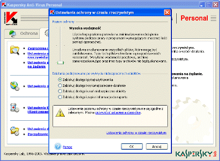 kaspersky2 Kaspersky Anti Virus Personal recenzja Kaspersky Anti-Virus Personal