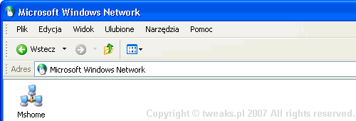 sieć lokalna, windows network, LAN