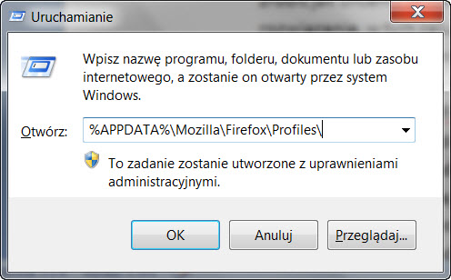 folder profili w Mozilla Firefox profile firefox jak przenieść, przyspieszenie dysku SSD w Windows