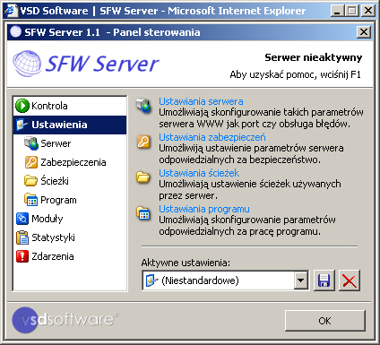 SFW Server 1.3