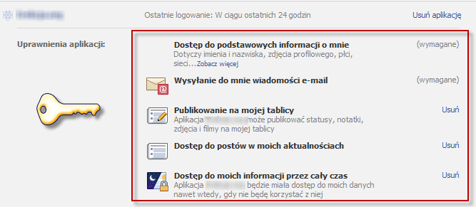 Zmiana uprawnień Facebook, oraniczenie uprawnień, uprawnienia Facebook