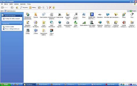 ikony z windows vista, ikony panel sterowania, ikony Windows 7