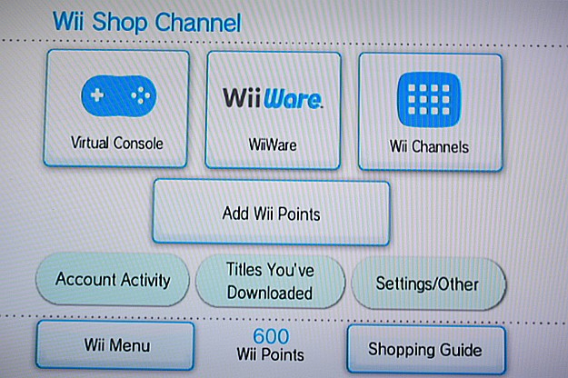 Wii Shop 