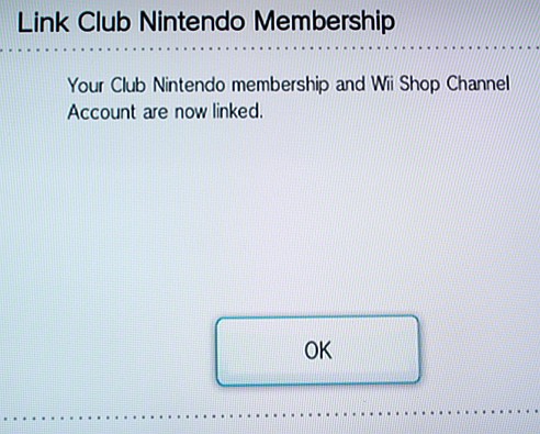 WII shop club