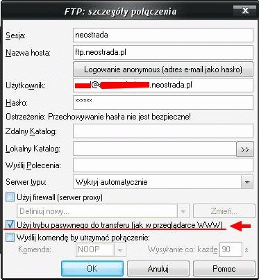 Serwer FTP na Neostradzie Serwer FTP na Neostradzie, serwer FTP, FTP Neostrada