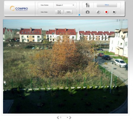 zrzut ekranu Compro CS80