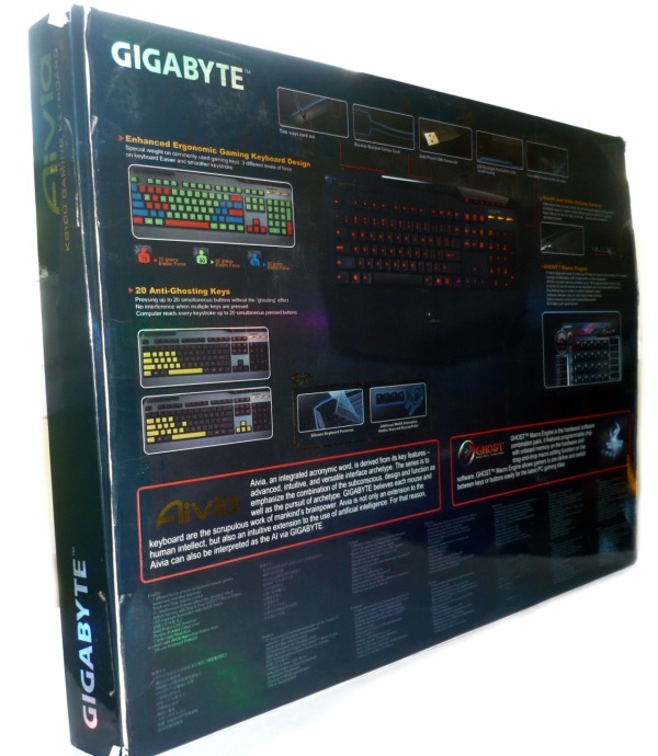 klawiatura Gigabyte Aivia K8100 pudełko