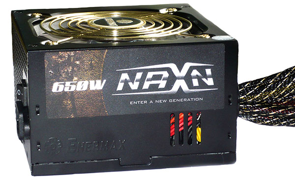 Enermax NAXN82+ 650W widok z boku