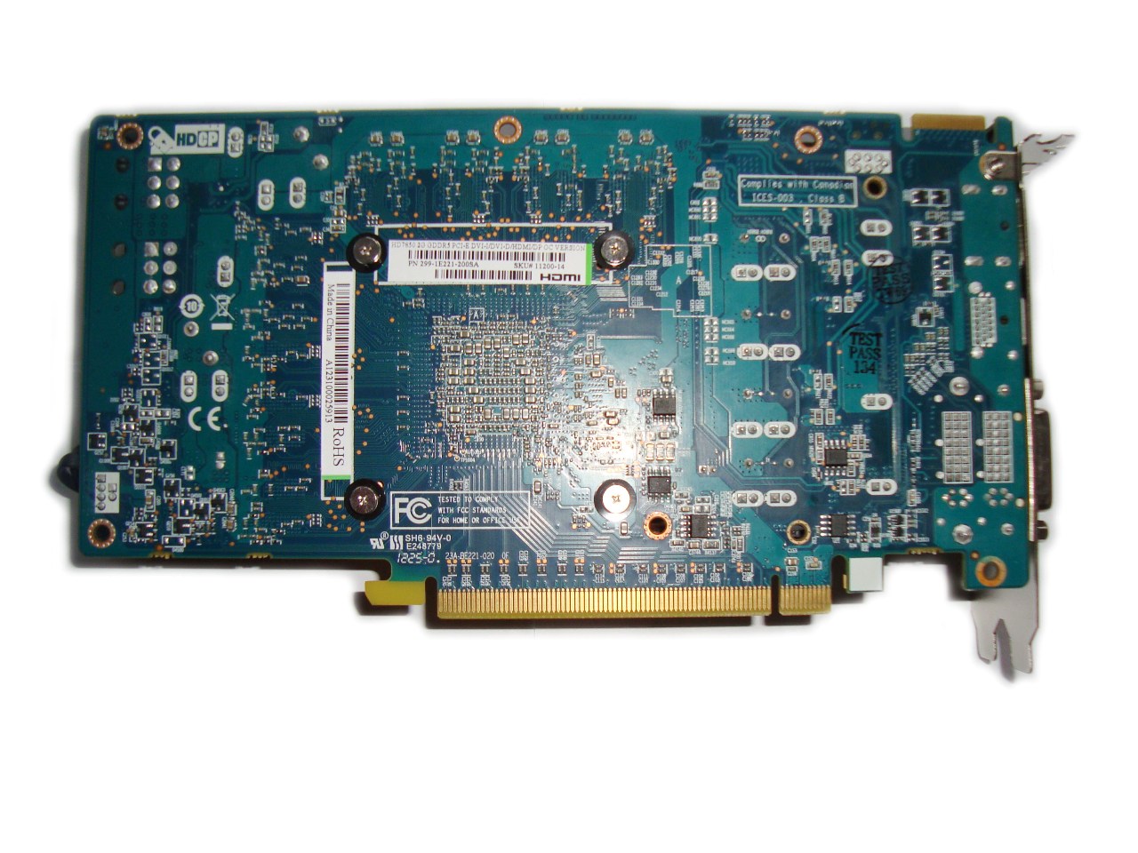 Sapphire Radeon HD 7850 DUAL-X laminat