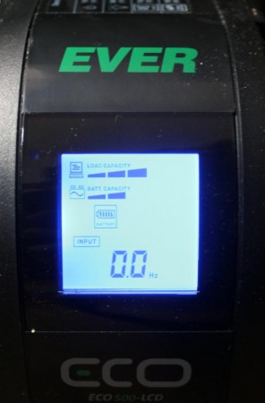 UPS Ever ECO 500 LCD panel LCD