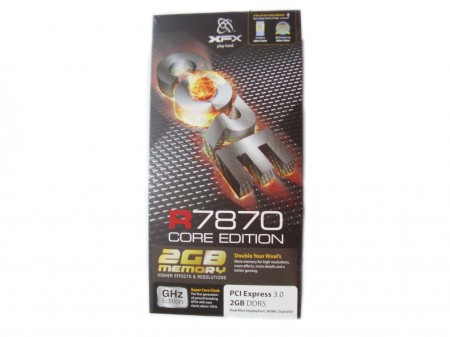 XFX Radeon HD 7870 Core Edition 2GB DDR5 - opakowanie 