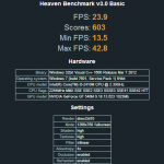 Uningine Engine, testy Asus U41SV