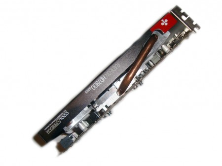 Club 3D Radeon HD 7850 royalKing 1GDDR5 widok z boku