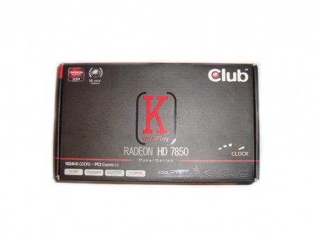 Club 3D Radeon HD 7850 royalKing 1GDDR5 - opakowanie