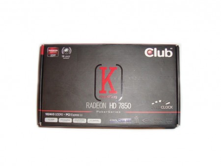 Club 3D Radeon HD 7850 royalKing 1GDDR5 - opakowanie