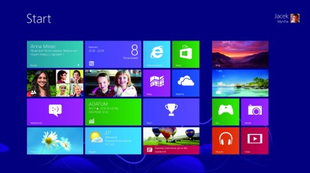 Windows 8_Ekran Startowy