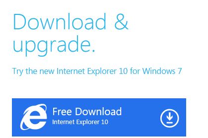 Internet Explorer 10 dostępny dla użytkowników Windows 7