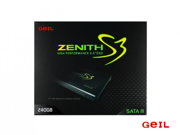 2,5 calowe dyski SSD od GeiLa już na rynku zenith s3 przod