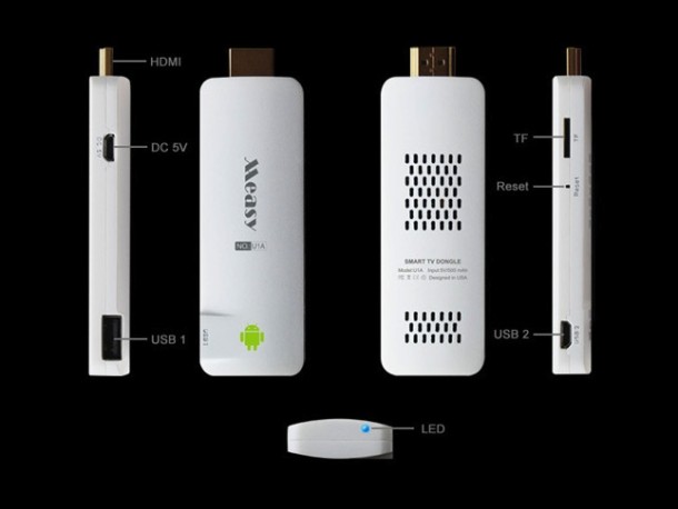 Measy U1A - konwerter dongle z Androidem 1