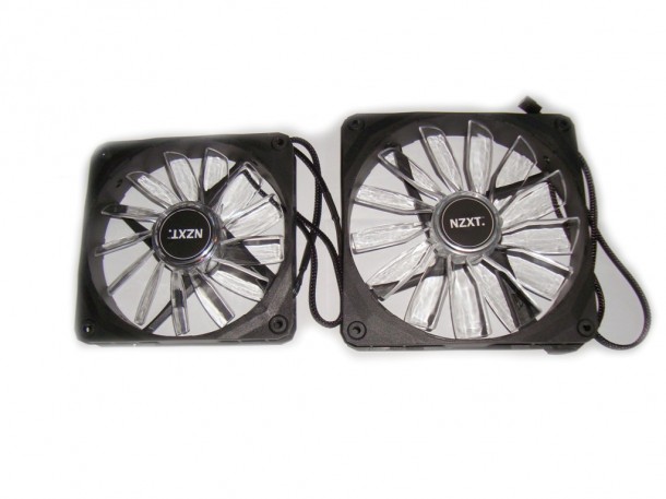 NZXT 120mmLED AIRFLOW FAN i NZXT 140mm LED AIRFLOW FAN (4)