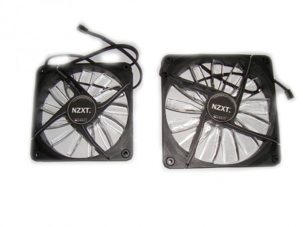 NZXT 120mmLED AIRFLOW FAN i NZXT 140mm LED AIRFLOW FAN (5)