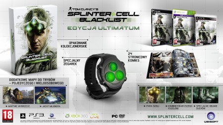 Splinter Cell Blacklist Ultimatum Edition polska edycja edition