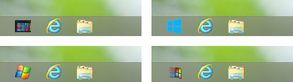 Start Windows 8 przywracanie przycisku