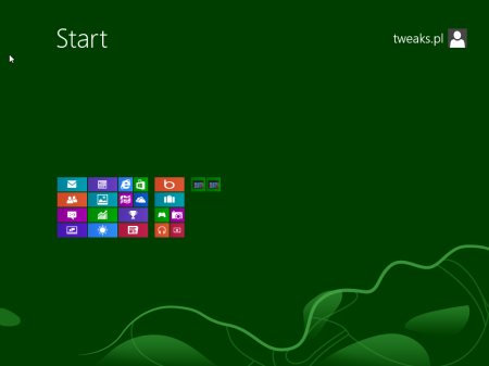 grupowanie aplikacji w menu Start Windows 8