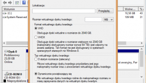 kreator dysku VHD Windows 8