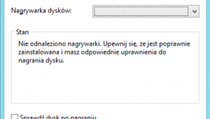nagrywanie płyty CD DVD z pliku ISO Windows 8