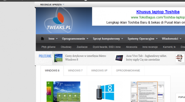 zakładki Firefox