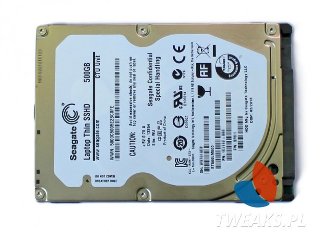 Seagate THIN SSHD wygląd