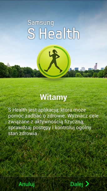 Galaxy S4 S Health